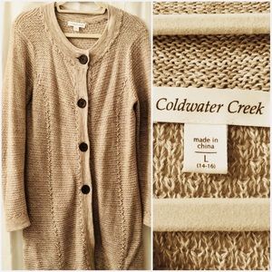 Coldwater Creek Knit Cardigan